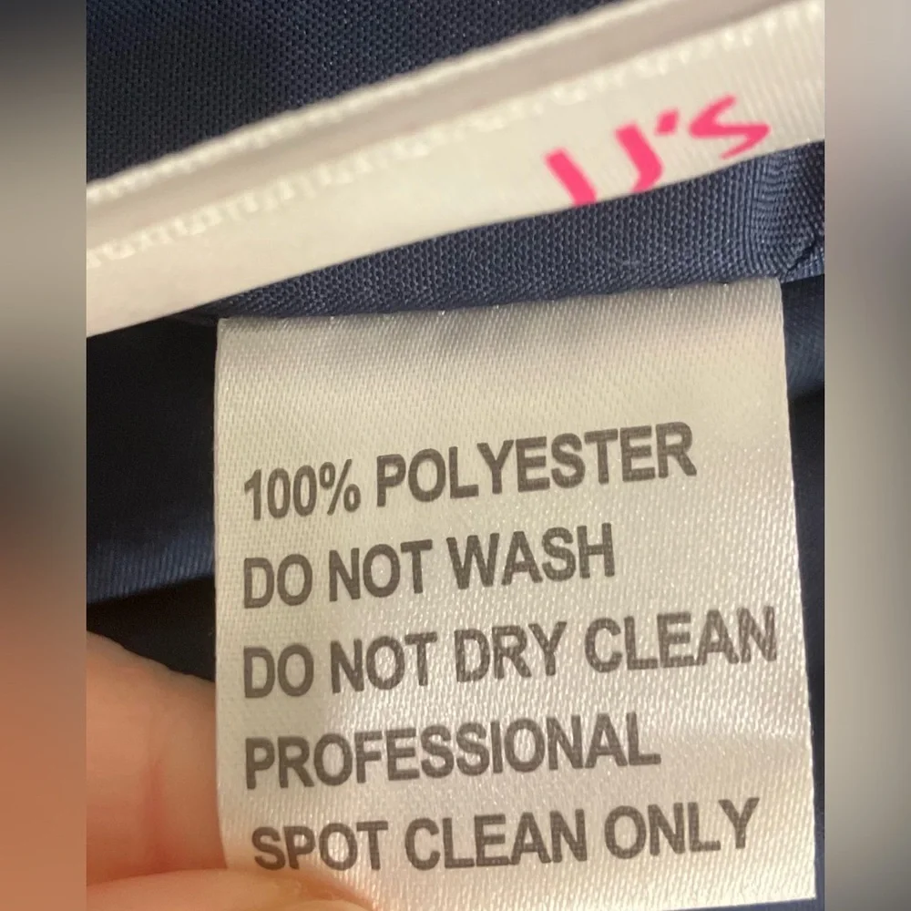 Elegant Navy Blue Evening Gown- JJ House, Size 8, Square Neck, Slit, NWT - Picture 14 of 16